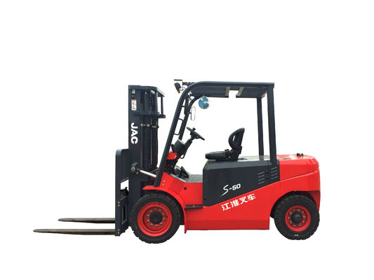 Taille électrique d'ascenseur de Ton Forklift Truck With 3000mm~5000mm de nouvelle 4 roue 5
