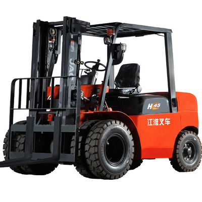 Camion diesel pneumatique de 4T-4.5T JAC Forklift Electric Warehouse Forklift