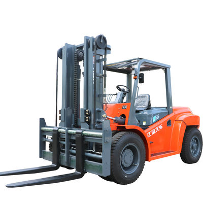 bride diesel de petit pain de LPG JAC Forklift Truck With Paper du mât 10T triple