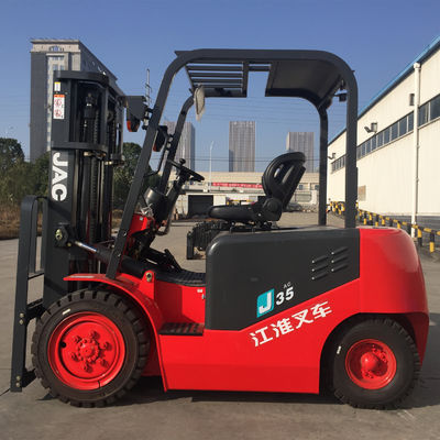 ISO9001 3 actionnés diesel Ton Electric Forklift For Construction