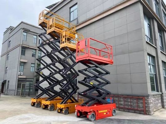 Véhicule 10m 320kg de travail d'ascenseur de JAC Modern Scissor Aerial Platform